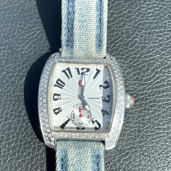 MICHELLE watch with diamond face main image 5